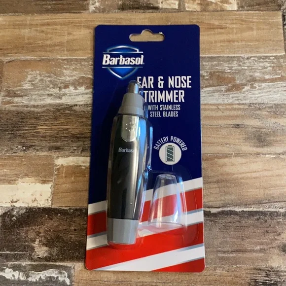 Barbasol ear & nose trimmer new w stainless steel - Picture 1 of 8